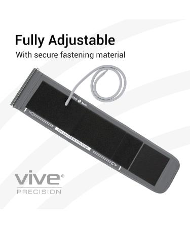 Vive Precision Small Blood Pressure Cuff Replacement - Fits 15-24cm Upper Arms - Adult & Senior Sizes - For Automatic Monitors (1 Pack) - Buy Online on GoSupps.com
