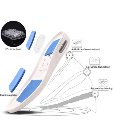 UGUHU Men Diabetic Shoes - Large Size Wide Width Footwear for Swollen Feet & Plantar Fasciitis - Non-Slip Elderly Walking Shoes - Black EU47 - Buy Online on GoSupps.com