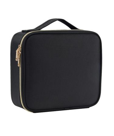 Cosmetic bag travel make up bag portable make up bag make up organizer bag cosmetics storage black