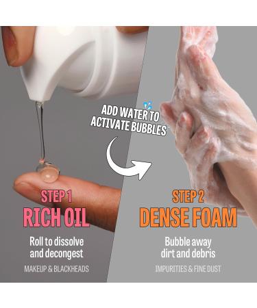 MAXCLINIC K-Beauty Rose Vitamin + Calendula Biome Oil Foam Gift Set | Daily Face Wash Oil Based Cleanser to Foam | Korean Skin Care Oil Cleanser for Dry Sensitive Skin - Buy Online on GoSupps.com