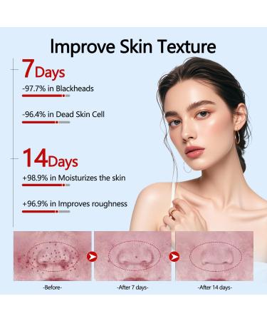 2 Pcs Peel Shot Glow Rice Ampoule Duo White & Black Rice Exfoliant for All Skin Types Gentle Peel & Deep Hydration Dead Skin Cells Remover - Buy Online on GoSupps.com