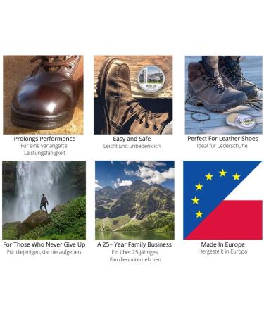 Mountval Mink Oil Shoe Dubbin: Waterproof & Nourish Leather Shoes - 100ml (Transparent) - Buy Online on GoSupps.com