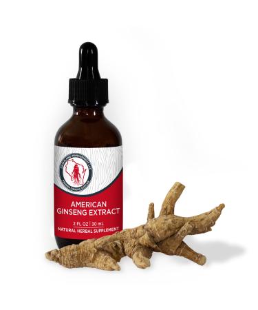 Dairyland American Ginseng Extract 2 Fl oz Authentic Wisconsin Ginseng Liquid for Healthy Energy Vitality Mood and More- Non-GMO Gluten Free - Ginseng Herb Supplement for Daily Use American Ginseng Extract 2 Fl O