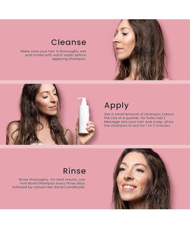 Liaison Hair Bond Shampoo - Strengthen & Repair Hair | International Shipping Available - Buy Online on GoSupps.com