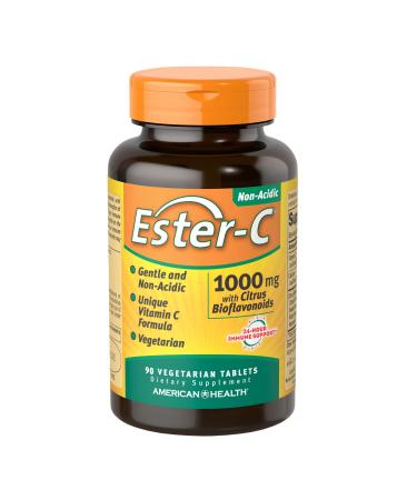 American Health Ester-C 1000 mg 90 Vegetarian Tablets - Buy Online on GoSupps.com