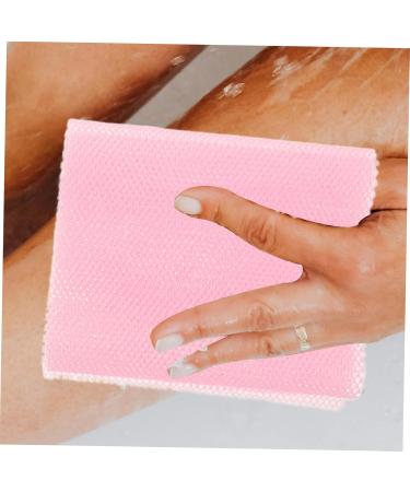 FRCOLOR 4pcs Korean Exfoliating Bath Towels & Back Scrubber - Long Stretch Washcloth & Loofah Sponge for Ultimate Skin Care - Buy Online on GoSupps.com