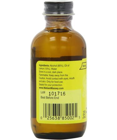 Pure Lemon Extract 100% Natural - Zitronenextrakt 60 ml | Buy Premium Lemon Flavoring for Baking & Cooking Online - Buy Online on GoSupps.com