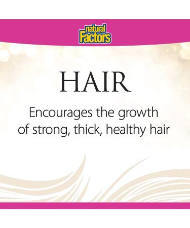 Natural Factors Biotin 1000 mcg - 90 Vegetarian Capsules for Healthy Hair, Skin & Nails - Buy Online on GoSupps.com