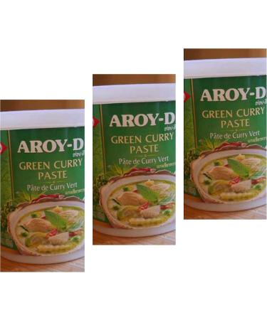 AROY-D GREEN CURRY PASTE PACK OF 3 (3X 400g) - Buy Online on GoSupps.com