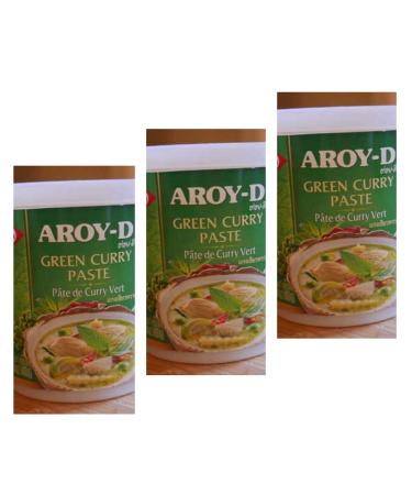 AROY-D GREEN CURRY PASTE PACK OF 3 (3X 400g)