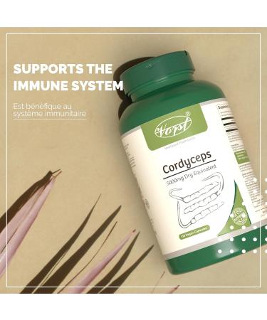 VORST Cordyceps Sinensis Extract 5000mg Dry Equivalent 120 Vegan Capsules | Mushroom Supplement | Powder Pills | 1 Bottle 120 count (Pack of 1) - Buy Online on GoSupps.com