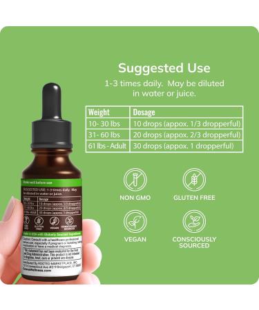 Grama Wellness Aller-Calm Organic Natural Allergy Relief Drops Natural Antihistamine Liquid Allergy Medicine for Adults & Kids Non-Drowsy Allergy Support Organic Allergy Medicine 1 fl oz - Buy Online on GoSupps.com