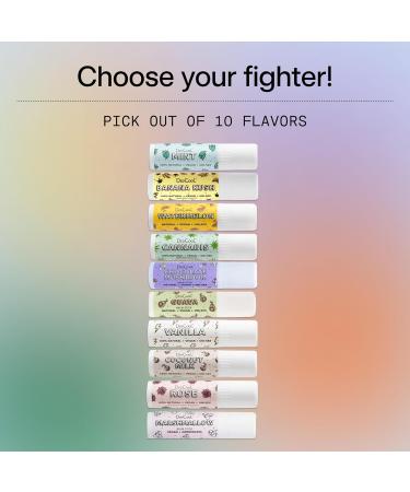 DedCool - Lip Balm Stick (Vanilla) Jumbo Vegan Flavored Coconut Oil Lip Balm Long Lasting Moisturization Hydrates Dry & Chapped Lips Vegan Natural Clean Non-Toxic Fragrance For All - Buy Online on GoSupps.com