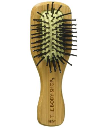 The Body Shop Mini Bamboo Hairbrush - Eco-Friendly Hair Care Essential - Buy Online on GoSupps.com