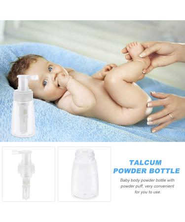 Beaupretty 2 Pcs Powder Spray Bottle - White Baby Body & Pet Care - 15x6x6CM - International Shipping Available - Buy Online on GoSupps.com