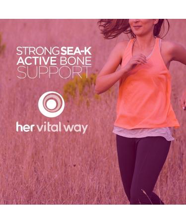 Strong Sea-K Calcium Supplement with K2, D3 & Trace Minerals for Bone Health - 90 Capsules - Buy Online on GoSupps.com