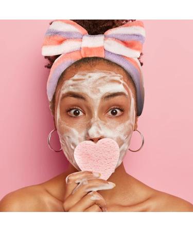 Belato Teenager Girl Plush Sleep Eye Mask and Bow Spa Headbands Set - 12 Count - Buy Online on GoSupps.com