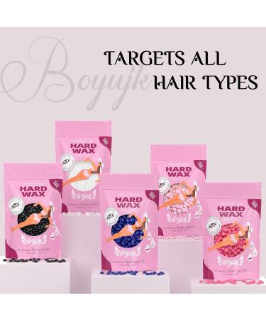 Wax Beads BOYUJK Professional 500g Hard Wax Beads for Full Body Facial and Legs Painless Gentle Hair Removal Wax Beads for Women and Men (5 packs of 100g Multi-colour) - Buy Online on GoSupps.com