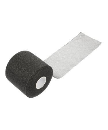 GLEAVI 3 Rolls Sports Skin Membrane Tape Sports Accessories Black Duct Tape Sports wrap Sports Tape Athletic wrap Sponge Training Athlete Tape Convenient Athletic wrap