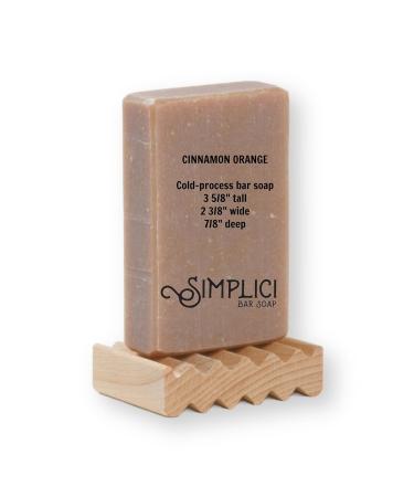 Cinnamon Orange Natural Soap | 6 Bar Value Bag | Palm-Free | Pure Essential Oils - Buy Internationally - Buy Online on GoSupps.com