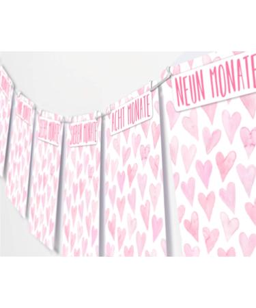 Friendly Fox Photo Garland | 1st Birthday Pennant Chain | Nursery Decoration & Baby Milestones - Buy Online on GoSupps.com