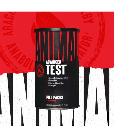 Animal Test Testosterone Booster 21 Day Cycle & M-Stak Hard Gainer Muscle Building Stack 21 Count - Buy Online on GoSupps.com