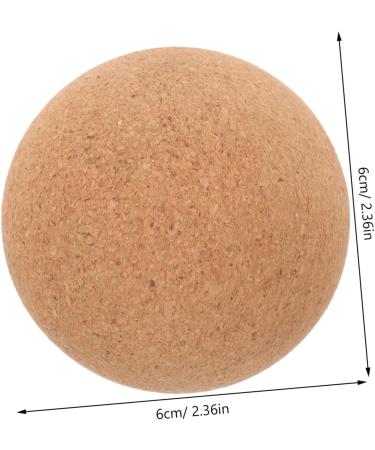 Inoomp Multi-Purpose Massage Ball - Foot & Back Roller Acupunkt Massage Peanut Roller Cork & Yoga Blocks for Relaxation & Relief - Buy Online on GoSupps.com