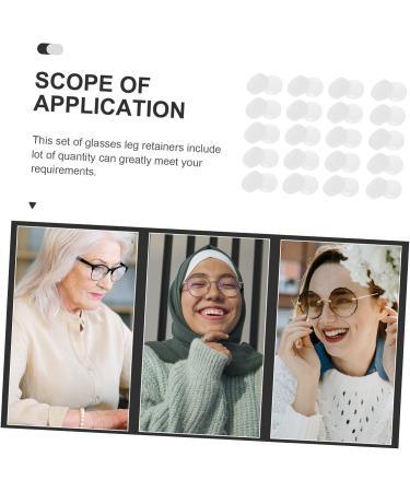 Doitool Hearing Protection Plugs & Anti-Slip Sunglasses Holder - 80 Pieces Clear Glasses Frames - Durable & Practical Accessory for Reading Glasses - International Shipping Available - Buy Online on GoSupps.com