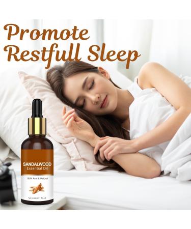 Natural Sandalwood & Lavender Essential Oil - 2x30ml - Buy Online on GoSupps.com