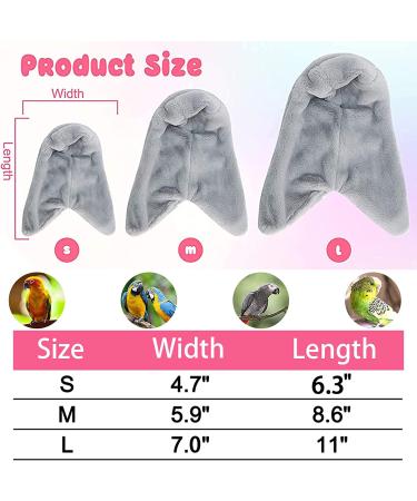 KOXHOX Comfort Corner Fleece Bird Blanket - Cozy Nest Toy for Parrots & Small Animals - Gray - Buy Online on GoSupps.com