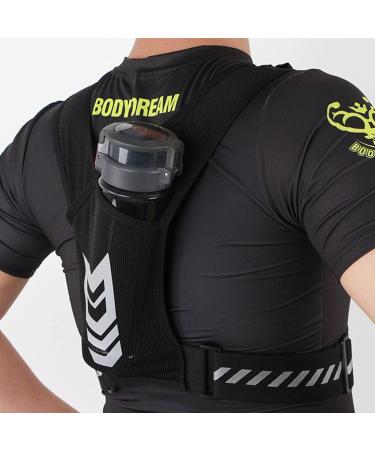 Reflective Running Vest with Phone Holder | Unisex Running Gym & Cycling Gear - Buy Online on GoSupps.com