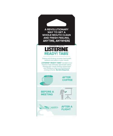 Listerine Ready! Tabs Soft Mint Chewable Tablets - 24 Count - Buy Online on GoSupps.com