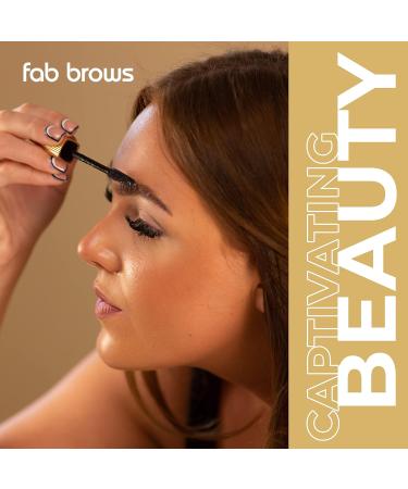 Fab Brows Fab Fix Brow Gel - 12-Hour Hold Eyebrow Setting Gel with Keratin and Biotin - Buy Online on GoSupps.com