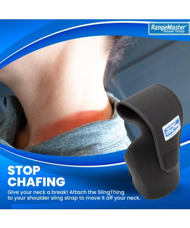 RangeMaster Off The Neck SlingThing - Shoulder Sling for Torn Rotator Cuff Relief & Neck Tension X-Large | International Shipping Available - Buy Online on GoSupps.com