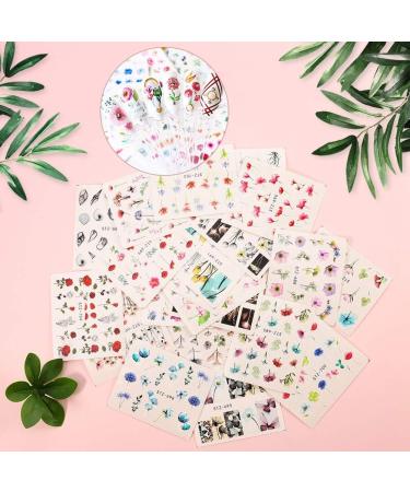 Yumi V Nail Stickers - 54 Sheet Flower & Dream Catcher Nail Art for Perfect Manicure Decoration - Buy Online on GoSupps.com