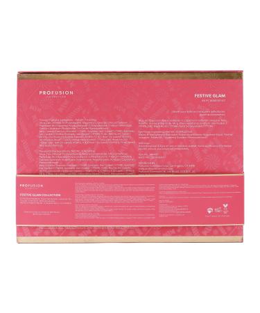 Profusion Cosmetics Sweet Holiday Glam Set - 46 Piece Eye & Face Essentials for Festive Sparkle | Highlighter Blush Contour & More - Buy Online on GoSupps.com