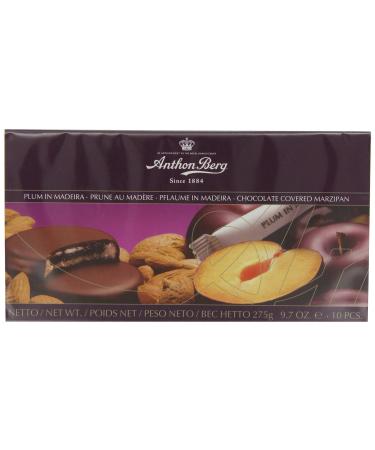 Anthon Berg Anthon Berg Plum in Madeira Chocolate Covered Marzipans (Pack of 2)