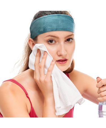 Whaline 6Pcs Tie Dye Sport Headband Set - Elastic Non-Slip Head Wrap for Men and Women | Perfect for Working Out, Running, and Athletics | Multicolored Sweatband Set - Buy Online on GoSupps.com