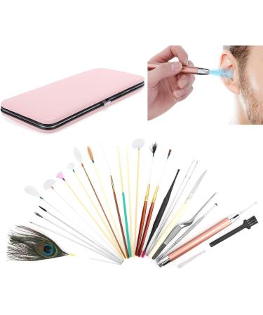 23-Piece Spiral Double Ended Ear Wax Tool Set for Comfortable Ear Wax Removal - Buy Online on GoSupps.com