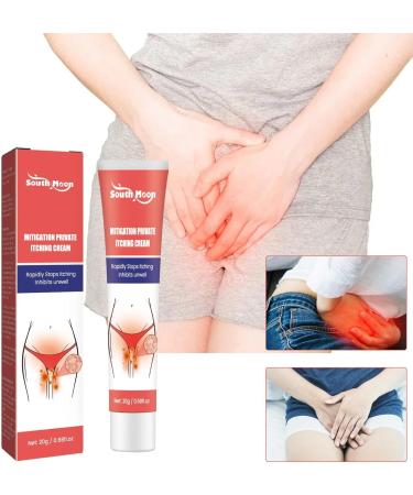 Geruwam Private Area Itching Cream - Genital Ointment For Women | 0.68fl oz Women Genital Area Itch Relief Instant Herbal Formula Reduces Odors Relieves The Itching - Buy Online on GoSupps.com