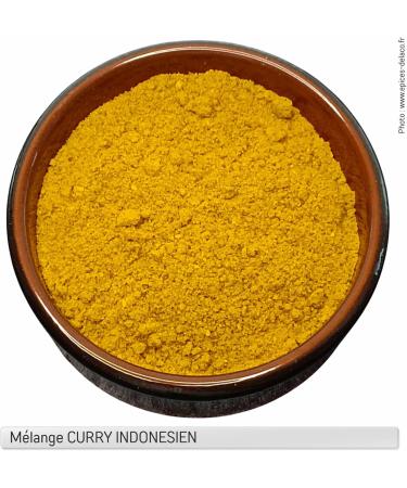 CURRY INDONESIEN 125g M ... m langes d' pices herbes aromates condiments piments pour viandes poissons l gumes marinades salades barbecue - Les EPICES DeLACO - Buy Online on GoSupps.com