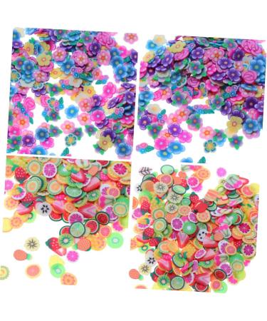 Housoutil 9 Packs Clay Slices Nail Art Decoration Nail Art Slices Fruit Slices for Nail Art Polymer Clay mediumx3pcs As Shownx3pcs - Buy Online on GoSupps.com