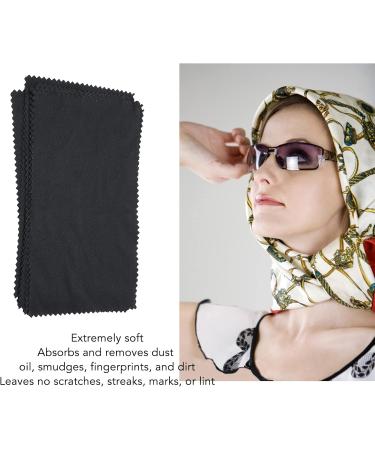 Premium Microfiber Cleaning Cloths - 10 Pack for Glasses Lenses Screens Mirrors & Stainless Steel - Dust & Oil Removal - Buy Online on GoSupps.com