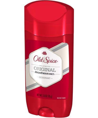 Old Spice High Endurance Long Lasting Stick Men's Deodorant Original Scent - 3.0 Oz Original 3 Ounce (Pack of 1) - Buy Online on GoSupps.com