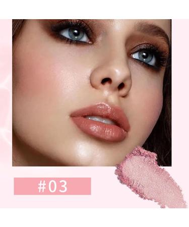 LXZJJM Blush and Highlighter Palette Highlighter Makeup (0.32 Ounce) Finishing highlighter blush all-in-one palette For a shimmering or matte finish (01) - Buy Online on GoSupps.com