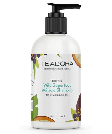 Sulfate-Free All-Natural Brazilian Shampoo 8 Fl Oz (Pack of 1)