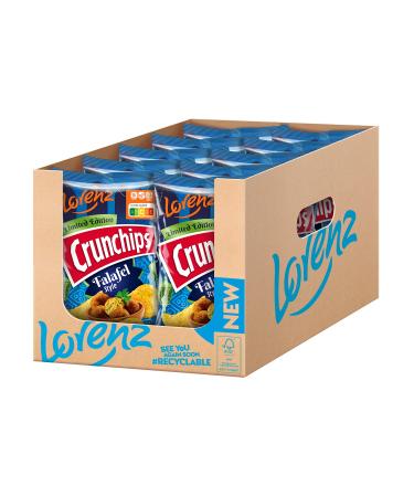 Lorenz Snack World Crunchips Falafel - Pack of 10 (10 x 130g) | Crispy & Flavorful International Snack - Buy Online on GoSupps.com