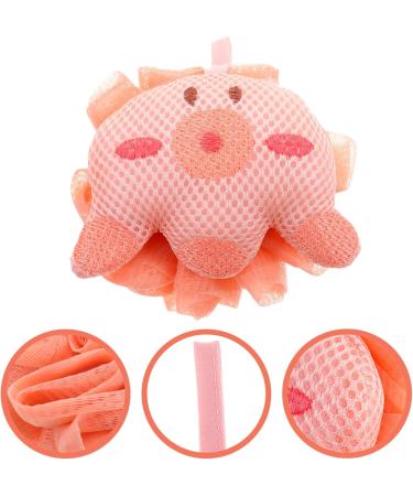 FRCOLOR Cartoon Octopus Bath Sponge - Loofa Mesh Pouf for Exfoliation & Back Scrubbing - Perfect for Shower & Travel - Buy Online on GoSupps.com