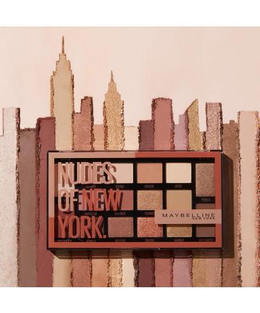 Maybelline New York Nudes Eyeshadow Palette - Custom Designed for Diverse Skin Tones, 0.634 Oz - THE NUDES OF NEW YORK - Buy Online on GoSupps.com