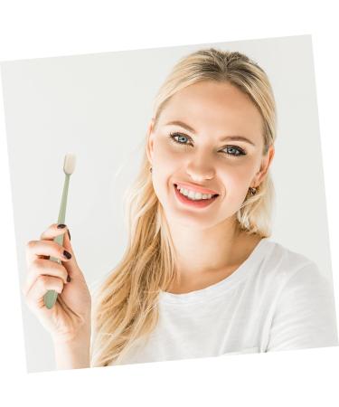 Minkissy Portable Toothbrush Set - 8 Soft Bristles for Adults & Kids | Sensitive Cleaning | Premium PP Household Hand Toothbrushes - Buy Online on GoSupps.com